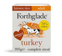 Forthglade Complete Turkey with Brown Rice Dog Food - 18 x 395g