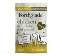 Forthglade Dry Dog Food - Cold Pressed, Hypoallergenic Grain-Free Chicken & Vegetables - 6kg