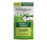 Forthglade Dry Dog Food, Lightly Baked, (2kg Resealable Bag), Adult Dogs, Lamb with Sweet Potato, Grain Free Dog Food w