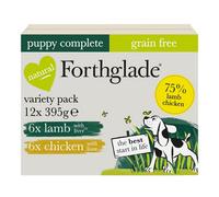 Forthglade Fg Grain Free Lamb&chicken Brown Rice Comp Puppy 12 X 395G