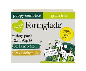 Forthglade Fg Grain Free Lamb&chicken Brown Rice Comp Puppy 12 X 395G