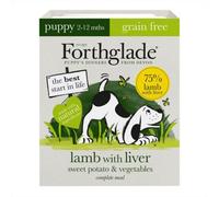 Forthglade Fg Grain Free Lamb Liver & Veg Complete Puppy 395G X 18