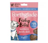 Forthglade Fishy Bites - Salmon with Dill - 70g
