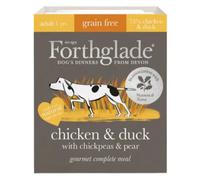 Forthglade Gourmet Grain Free Chicken & Duck Dog Food - Size: 395g