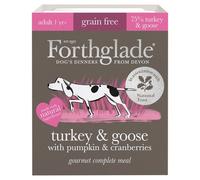 Forthglade Gourmet Grain Free Dog Food with Turkey & Goose - Size: 395g