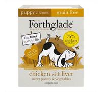 Forthglade Grain Free Chicken Liver & Veg Complete Puppy 395G X 18