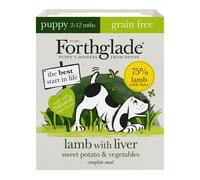 Forthglade Grain Free Puppy Complete Lamb Liver & Veg 395g 18pk 0.395 kg