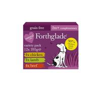 Forthglade Just Multicase (Chicken, Lamb and Beef) Grain Free 12 x 395g