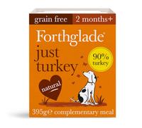 Forthglade Just Turkey Complementary Wet Dog Food 18 X 395G