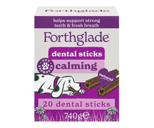 Forthglade Natural Calming Dental Sticks for Dogs - 20 Sticks
