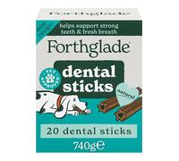 Forthglade Natural Dental Sticks for Dogs - 4 x 5 Sticks (20 Sticks Total)