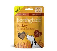 Forthglade Natural Grain Free Soft Bite Treats with Turkey For Dogs - Size: 90g - Treats for Dogs