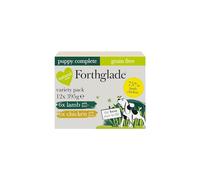Forthglade Puppy Food: 12 x 395g, Grain Free, Lamb & Chicken