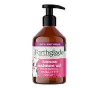 Forthglade Scottish Salmon Oil for Dogs (1 x 500ml), UK Sourced Omega 3 Fish Oil