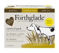 Forthglade Variety Pack Complete Meal Adult 1 Yr+ 6 x 395g