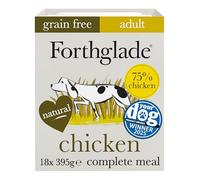 Forthglade Complete Chicken with Butternut Squash Adult Grain Free Dog Food - 18 x 395g