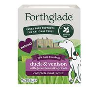 Forthglade Gourmet Grain Free Duck and Venison with Green Beans and Apricot - 7 x 395g