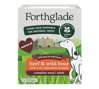 Forthglade Gourmet Grain Free Beef and Wild Boar with Root Vegetables and Apple - 7 x 395g