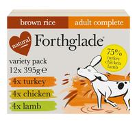 Forthglade Wet Dog Food Variety Pack (12 x 395g Trays) - Wholegrain & Hypoallerg
