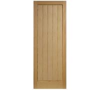 Fortia Unglazed Cottage Clear Pine Veneer Internal Timber Door, (H)1981mm (W)838mm (T)35mm