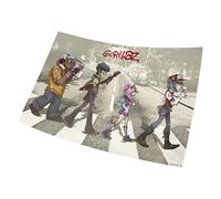 Fortiaboot Abbey Road Gorillaz Style - Poster print Wall 15 x 23 Inches (38 x 58 cm) (380 x 580mm) Gift Decorative Print