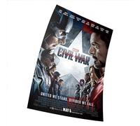 Fortiaboot Captain America Civil War - Poster print Wall 15 x 23 Inches (38 x 58 cm) (380 x 580mm) Gift Decorative Print