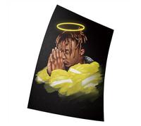 Fortiaboot Juice Wrld Art Rap Singer - Poster print Wall 15 x 23 Inches (38 x 58 cm) (380 x 580mm) Gift Decorative Print
