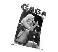 Fortiaboot Lady Gaga Finger - Poster print Wall 15 x 23 Inches (38 x 58 cm) (380 x 580mm) Gift Decorative Print