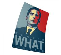 Fortiaboot That's What She Said - Michael Scott Office Hope Art - Poster print Wall 15 x 23 Inches (38 x 58 cm) (380 x 580mm) Gift Decorative Print