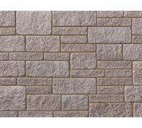 Forticrete Walling Cottage Shearstone 220 x 100 x 65mm Structural Walling, Mid Grey