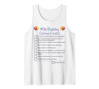 Fortieth Dares Game Checklist Challenge: 40th Birthday Party Tank Top