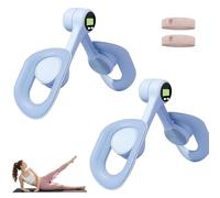 Fortis Control Trainer, Fortis Pelvic Control Trainer for Men, Pelvic Floor Trainer for Women with Counter, Inner Thigh Muscle Master Exercise Devices, Anti Slip Design,For Home,Gym (blue*2)