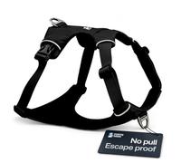 Fortis Paws Guardian No Pull Dog Harness, Escape Proof (Black, Small)