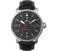 Fortis Watch Aviatis Cockpit Two - Black FT-527