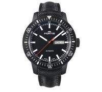 Fortis Watch Cosmonautis Monolith - Black FT-496