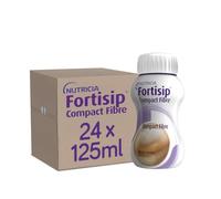 Fortisip Compact Fibre Liquid Mocha, 125ml Bottle, Pack of 24