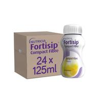 Fortisip Compact Fibre Liquid Vanilla, 125ml Bottle, Pack of 24