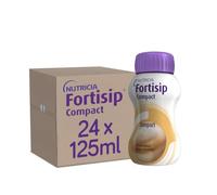 Fortisip Compact Liquid Mocha, 125ml Bottle, Pack of 24