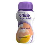 Fortisip Compact Protein Peach & Mango 4x125ml 500 ml