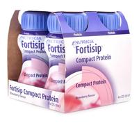 Fortisip Compact Protein Strawberry 125ml Pack of 4