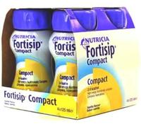 Fortisip Compact Vanilla 4 x 125ml bottles x 2 boxes
