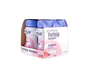 Fortisip Feeding Supplement Compact Strawberry by Nutricia by Nutricia