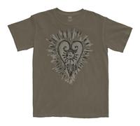 Fortitude Heart Cotton T-Shirt Gojira Grey XXL