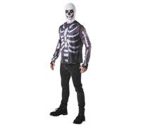 Fortnite Adult Skull Trooper Top & Snood