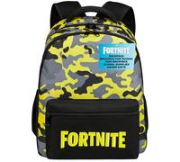 Fortnite Backpack for Kids Teenagers Gaming Rucksack School Bag Camo Daypack Travel Bag for Days Out PE Sports Gamer Gifts (Yellow)