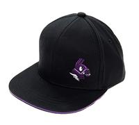 FORTNITE Baseball Cap for Boys, Quality Made Boys Hat and Fitted Cap, Flatbrim Baseball Hat with Sleek Design, Purple / Black, One Size