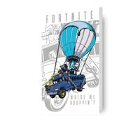 Fortnite Birthday Card