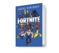 Fortnite Birthday Card