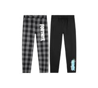 Fortnite Boy's 2 Pack Pants Loungewear Nightwear | Size: 14 Years Fortnite Multicolor 14 Years