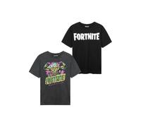 Fortnite Boy's 2 Pack T-Shirt | Size: 13-14 Years Fortnite Multicolor 13-14 Years